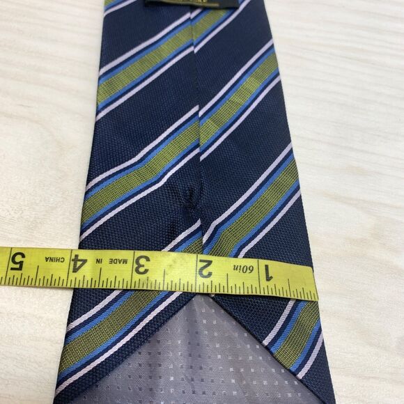 Kailong Tie Mens Necktie Silk Striped Formal Classic Business Dress - Picture 5 of 7